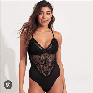 Gilly Hicks Lace Traingle Bodysuit